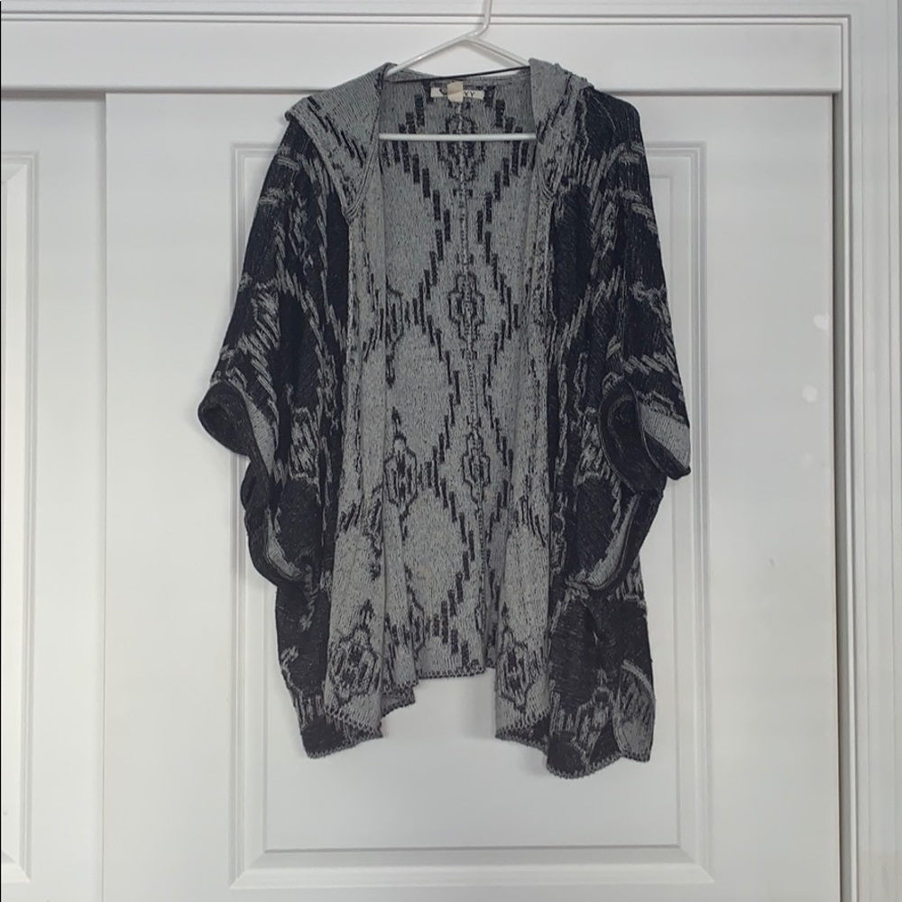 super comfy flow short sleeve cardigan
